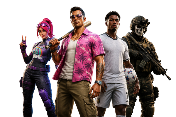 Featured game characters