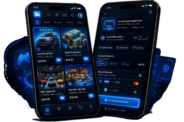 AFYX mobile store — browse packs and secure checkout