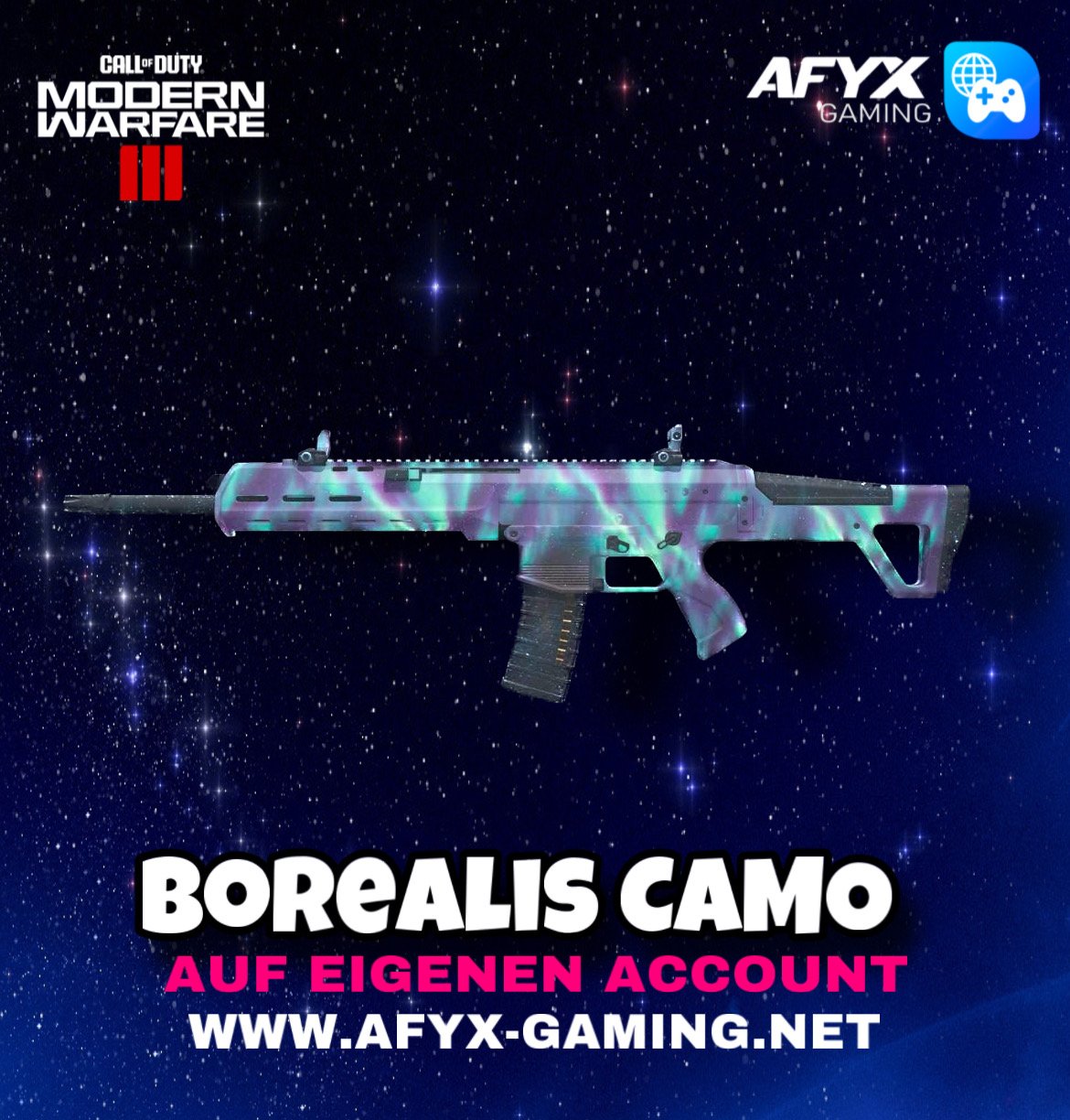CoD MW3 / Warzone 3 Borealis Tarnung Camo
