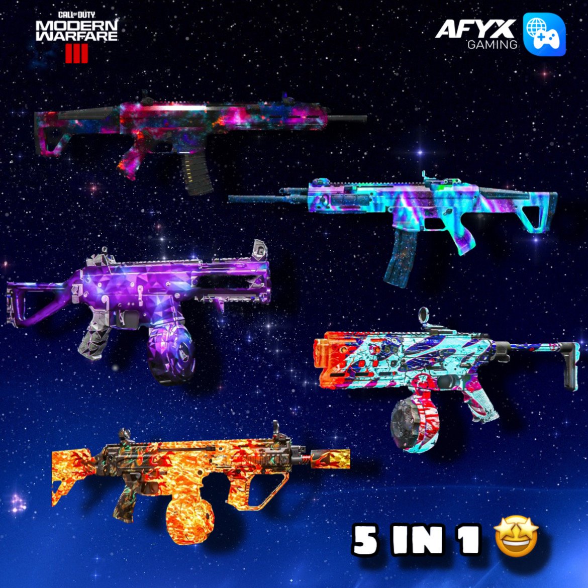 CoD MW3 / Warzone Mastery Camos (5 Tarnungen)